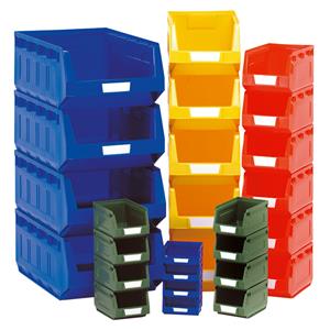 27 Piece Mixed Bin Kit Bott Plastic Containers | Louvre Panel Containers | Polypropylene Containers 13031196 